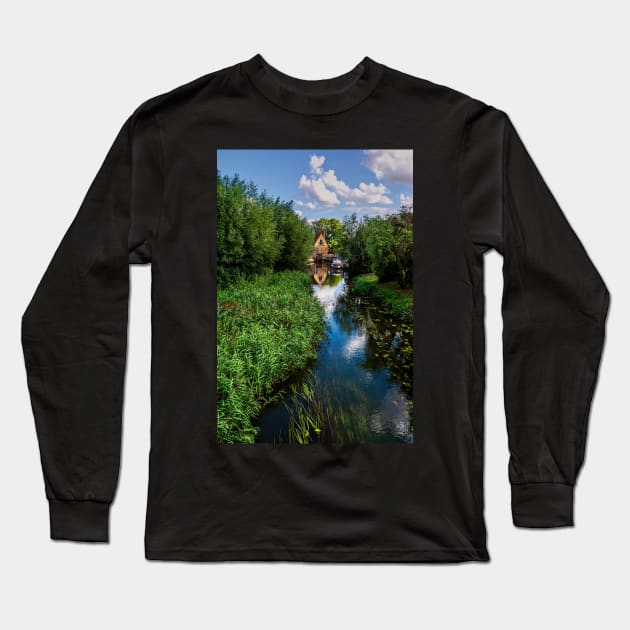 A Peaceful Backwater By Benson Weir Long Sleeve T-Shirt by IanWL